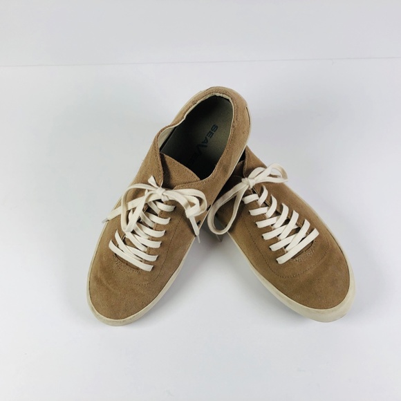SeaVees Men's Sneakers - Tan Suede - Size 9 1/2 - Picture 2 of 3